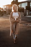 This is one of the softest sweaters I own. Somehow it remains lightweight while keeping me warm during this Fall season! This is 100% a MUST HAVE in the closet! - Millie A.