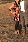 Perfect for a Fall wedding I attended last weekend. Since temperatures are significantly colder, I bought some navy blue tights that kept me warm. Definitely recommend! I got a size medium, probably would have gotten away with a size small though. No complaints overall. :) - Ashley L.