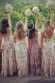 Absolutely love the dress!! One of my bridesmaids, who ordered a size XS, had to make a few adjustments. But they all looked amazing in it! - Adriane