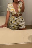 I really like the fact that this set is different, I can't wait to wear it on vacation love the color. - Lina M.