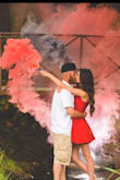Love this dress so I bought it in many colors. Wore the red in my engagement photos! - Kendra A.