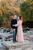 Loved this dress, just runs large. Had to use fabric tape for the chest and leg in order to not show too much skin. Also very long. I wore 3 inch heels and it was still dragging the ground. But otherwise, great dress! - Margaret V.