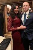 I absolutely love this dress. I ordered a large because they were sold out of mediums and it was definitely a little looser than it was supposed to be but it was still absolutely gorgeous!! I wore it to a wedding and got a ton of compliments all night. - Denise H.