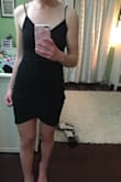 I got this dress for a formal night on a cruise and I absolutely love how flattering it is on my figure. Fits well and it's super comfortable. Simple yet very elegant. - Jessica A.