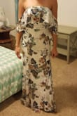 I bought this dress to wear as a bridesmaids dress this summer and I can not WAIT to wear it! It fits me perfectly and is actually long enough for me which is really hard to find (I'm typically a woman's dress size 6). I am not blessed in the "derriere" area but this dress fits in a way that gives the appearance of me actually having one, it's amazing! The only caveat though is that I'm pretty straight up and down, so I could see someone with curvier hips/butt not being able to fit into this dress as it is pretty form fitting and doesn't have much stretch in the midsection area. Definitely a great dress, especially given the price! - Laura M.