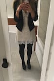 Bought this dress for an office Christmas party. Fit perfectly and very versatile. May wear it to my bachelorette without tights and the blazer. - Victoria H.
