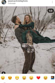The pics speak for themselves. It was perfect for my winter engagement photos in Rocky Mountain National Park! I am typically a small but order mediums with clingy fabric so lines don't show. This fit perfectly and was stunning with brown tights and a belt. It was a bit long without heels but I bought it for these pics and didn't bother to hem. So happy! - Lindsey H.