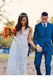 I wore this dress for my November wedding and it was exactly the look I was going for! I loved the gold stitching and everyone adored it. My husband was blown away. Thank you Lulus!! - Charity W.