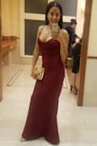 This dress fits well, and comfortably. I was able to move and dance easily. The dress is long as I am 5'2", however I had it tailored to fit the perfect length. I would recommend this dress to anyone I know that wants a simple and elegant look. Thank you Lulu's! - Stephany D.