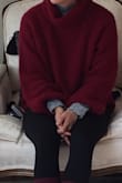 Super comfy oversized sweater. Agree it's a bit overpriced. The material is soft and warm and perfect for cozy days at home but after 3-4 washes it gets a little more 'pilly' than I would've expected for the price tag. - Claudia M.