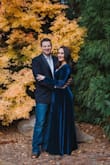 This dress was for my holiday photos and it did not disappoint! Great Quality.
The dress is heavy material, so be prepared.
Perfect for any fall/winter occasion. - Amy B.