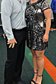 Fit beautifully. I'm a medium/large in most tops. I'm an 8 in most dresses and I'm a 10 in bottoms. The XL fit perfectly. The sleeves are cut in a way that caused a bit of restriction when trying to spin on the dance floor, but I had a ton of compliments and I felt beautiful. - Angelica L.