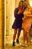 This dress is very flirty and sexy and the color is great. Wore this to a Fall wedding and it was perfect. - Andrea H.