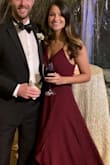 I purchased this dress for a Fall wedding and was not disappointed!  The color, quality and fit of the dress are perfect. The fit can be also be adjusted as it's a wrap dress. I'm 5'5" and wore it with 3.5 inch heels so you may need to get it hemmed if you're not as tall. - Joanna R.