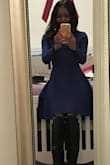 I wore this dress to my Dad's 60th Birthday party. This dress was the perfect choice. The color theme for his party was blue and silver. I matched perfectly with the cake and decor lol. I helped serve food, took pictures with friends and family and also shared laughs with old friends of my dad. I'm very tiny, the dress was a perfect fit! I received compliments all night. I felt appropriately dressed for the occasion. - Asia A.