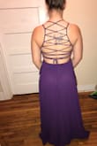 I'll be wearing this dress for a friend's backyard wedding as a bridesmaid. I really love how it looks and was once again overly impressed by Lulus work. Of course I'll get it hemmed a couple of inches but that was expected! The backs detail is really beautiful and convenient because you can make it however tight you'd like! I'll probably tape my bust but the material is thick enough to where I'm not worried about showing through. Overall I think it's a great dress! Just make sure someone is with you to put it on and take it off so that they can help you with the intricate backing! Lulus you're a dream!! - Madison R.