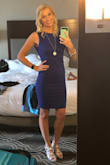 This has been my go to wedding guest dress since I bought it! I love it. It's classy in the front with a little sexy in the back. I always got compliments on it when I wore it out. I absolutely recommend this dress. - Tasia E.