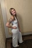 The pants were of course way to long but got them hemmed and OMG I'm in love! 
Comfortable, stylish and sexy! - Catherine M.