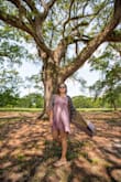 Love this dress! Its very flowy and comfortable. I love pairing it with a kimono. The material is thick enough I don't wear a bra with it. - Brianna B.