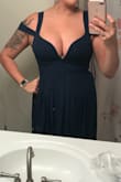For reference my measurements are 41" bust, 34" waist and 44" hips. I purchased an extra large based on the size chart and after contacting Lulus through the Live Chat to discuss my measurements. I typically wear a size 10 dress. I have purchased other XL's through Lulus before without an issue. I received the dress today and it is beautiful but way too small around the bust. For bustier women, be careful. I am now unable to return this dress since it was on sale and wasted a lot of money. It was so tight around the bust, that I can't even get away with wearing it for my big event. The size chart says it's good for women of any bust size and this is NOT the case. I'm very disappointed. - Maneesha F.