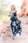 Absolutely so in love with the stress! I wore it for a photo shoot and can't believe how beautiful it looked in the pictures. It flowed perfectly! I actually just ordered it in another color :-) - Sidney N.