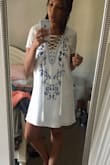 This is one my favorite pieces from Lulus. It's eye catching, so comfortable and easy to wear. I always receive so many compliments when wearing this dress. Love it! - Dina S.