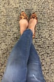 Possibly one of my favorite pair of flats yet!! I read the reviews and took the advice of ordering a half size up and I'm glad I did. Not only do they fit perfectly but they have some cushion so it makes them super comfy. I wear these to work with just about any outfit! I plan to order in other colors!! Thanks Lulus. - Ruth G.