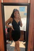 I ordered a size S but it was super tight, so then I ordered a M and it fit perfectly! Perfect dress for a cocktail party. - Gabby D.