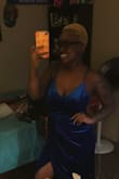 I bought the dress for my company's Christmas party and was excited about the color. Put the dress on to try it and LOVED IT! The color plus feel is great. Having a larger bust worried me, but it fit perfect everywhere. Photo attached is my dress fresh from receiving it in the mail! Definitely recommend! - Michelle S.