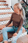 Amazing long sleeve, it's so comfy and can be dressed up or down! - Bailey J.