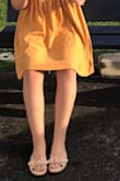These shoes are adorable and true to size, I usually range from an 8/8.5 because I have wider feet, but these were perfect at just an 8. I got so many compliments! - Ashley M.