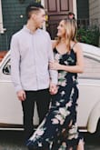 Beautiful dress, runs true to size. Perfect flowy gown for any formal event. :) - Rachel M.
