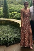 Very comfortable and perfect for spring or summer weddings. I wore it to an outside wedding in September and it was perfect because of how flowy it is with the slit. Definitely recommend! - Ashton M.