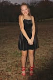 I wore these shoes to my formal and I loved them! I wore them with a black dress so pretty much all of the attention went to the shoes. I got so many compliments! I wore them for like an hour while taking pictures and my feet were killing me afterwards. So at the dance, I took them off almost as soon as we got there. Granted, I don't wear heels much so my feet aren't used to them. Despite this I loved them! Definitely recommended! - Hattie M.