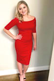 This dress fit perfectly, and though it is slim fitting, it was very comfortable. Can't wait to wear this dress again! - Nicole F.