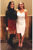 I wore this outfit to my rehearsal dinner and it was an absolute success! The front gives it such a nice flair and makes the dress look so sharp (plus it's forgiving on your stomach). I ordered up a size to a large and it was perfect. - Samantha B.