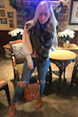 I was skeptical about getting this because the colors remind me of crayons. However, I got a lot of compliments on this scarf. It's warm and the perfect amount of material. It is thin so you can get a hole in it easily so don't hang it up on a hook. Good buy! - Hilary A.