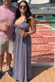 I was a little nervous about this dress fitting my chest, but it was perfect! Definitely showed cleavage but that's fine with me. Was a good length and breezy fabric. I ended up using the ties as a halter which looked fabulous! - Kelsey J.