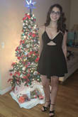 I'm totally in love with this dress! Wore it to Holiday Party and got so many compliments. However, dress is bit short, so just to feel comfortable I had spandex underneath, worked perfectly. - Jelena J.