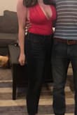 So this is definitely a sexy body suit and while it keeps everything in I did get worried a couple of times a night and have to adjust my top. - Michelle K.