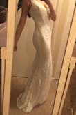 Honestly I got this because it was on clearance and I was curious about the quality of their dresses for future reference and like...why not? And omg it's amazing and fits like a glove. I got it as a joke but it could totally be my wedding dress one day - Caia B.
