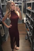 Looks amazing on! Shows off my great qualities. My fiancé wanted me to get in all the colors, but all they have is black. - Jennifer H.