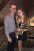 I have this dress in black and navy! I seriously love it so much!! I wore them both for formals and received compliments all night long. The shorts underneath had me care free, especially crawling out of Uber's all night!  It was perfect! - Abigail G.