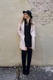 I was a little worried about this dress thinking I would be too short, but it is perfect! Super cute to pair with thigh high boots! - Laurren L.