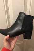 I am usually a 5.5 but it was sold out so I went for the 6 and it fits perfectly. 
I am a teacher and I am on my feet all day. They are very comfortable. Classy. I received many compliments. - Klaudia T.