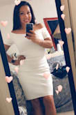 Usually only wear my "occasion" dresses once but saved this one to wear again! Not see through like most white items are and fit like a glove! - Soluna Z.