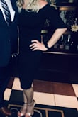I bought this dress for New Years Eve, but I loved it so much I couldn't wait until New Years to wear it! I paired it with a pair of scrappy gold heels from Lulu's and wore it out for my fiance's birthday dinner. I received a bunch of compliments from complete strangers. Very simple, sexy and sophisticated. I highly recommend. - Brooke C.