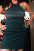 The dress is perfect for a holiday party! Color is just like the picture and it is true to size. Could be worn to a office party or even a NYE party! Great find and price! - Nicole J.