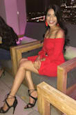 This dress was very flattering. I wore it without a bra because it's tight enough to hold everything in place! Received so many compliments all night <3 I paired it with my black heels that are also from Lulus! - Amandeep K.