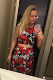 Fit perfectly with the exception being that I'll have to wear some 5 inch wedges with it! Other than the length, awesome two piece outfit. - Nikki B.